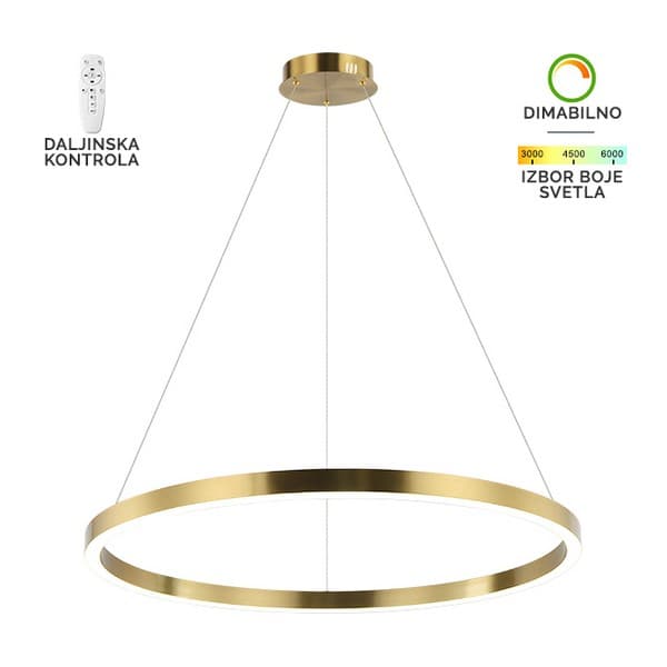 LED visilica F2048-70V SG - Akcija