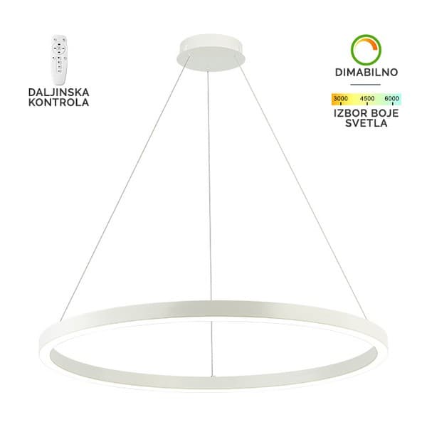 LED visilica F2048-70V WH - Akcija