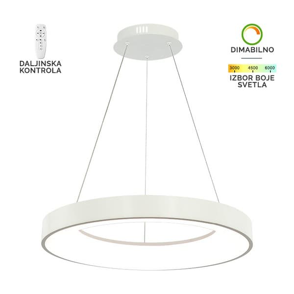LED visilica F2049-86V WH - LED visilice