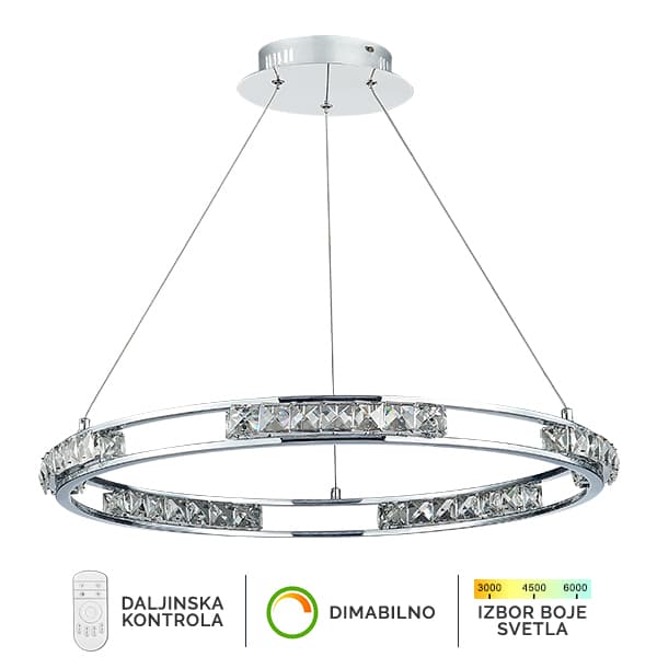 LED visilica KP6044-30V - LED kristalne lampe