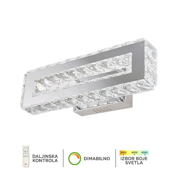 LED zidna lampa KP6038-20Z - LED kristalne lampe