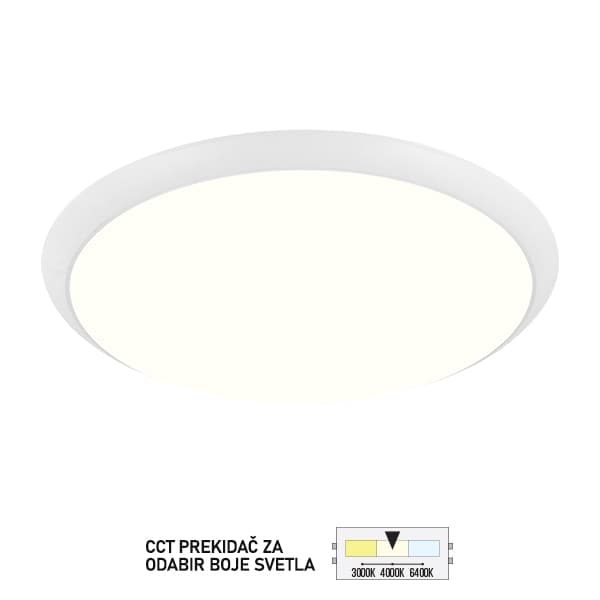 LED plafonjera LP-701-18 BK - LED plafonjere i plafonske lampe