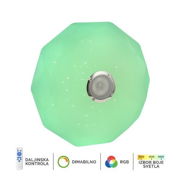 LED plafonjera sa zvučnikom LP-801-28 - LED plafonjere i plafonske lampe
