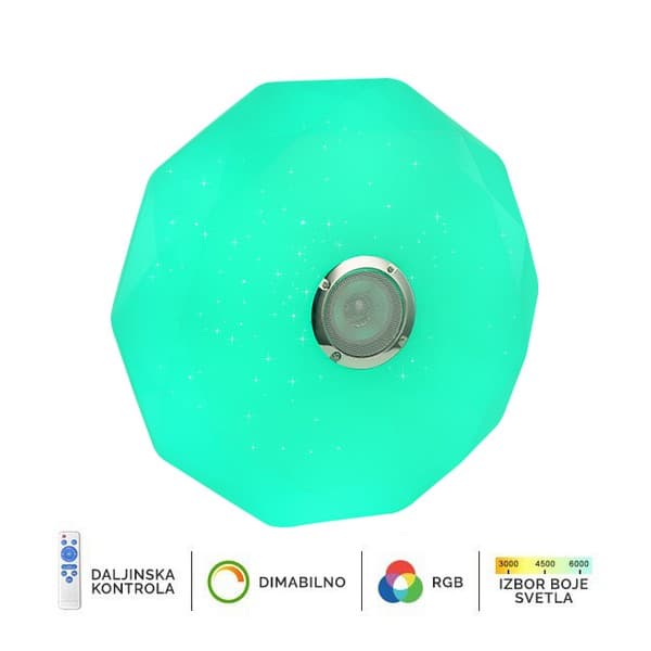 LED plafonjera sa zvučnikom LP-801-28 - LED plafonjere i plafonske lampe