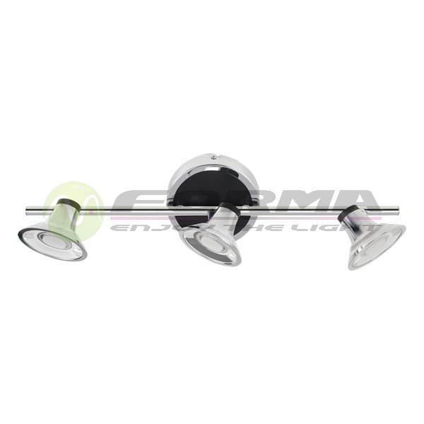 LED spot lampa LS101-3 CH+BK - Akcija