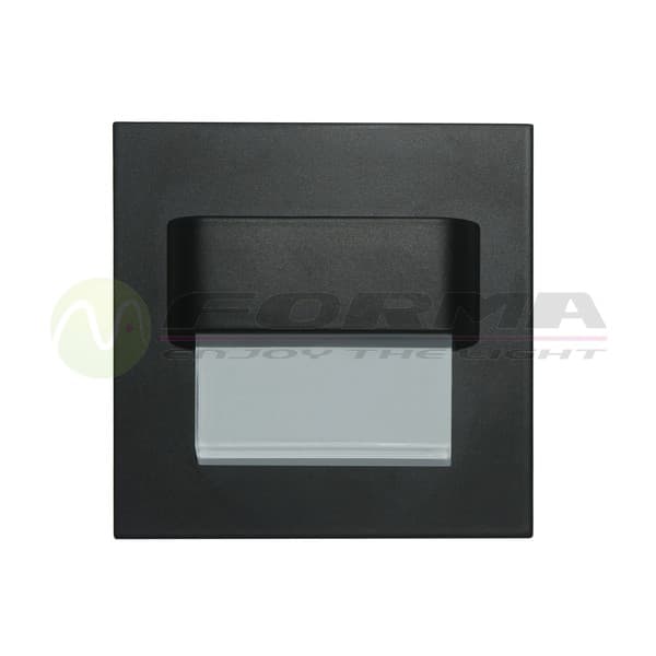 LED zidna lampa LU-01-1 BK - LED zidne lampe