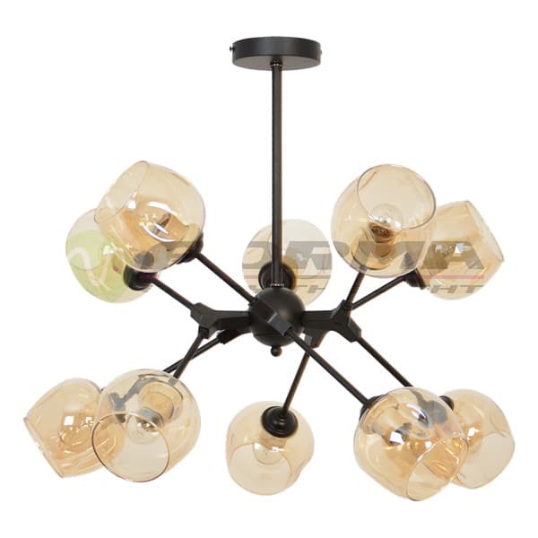 Luster F7268-10L BK - Lusteri