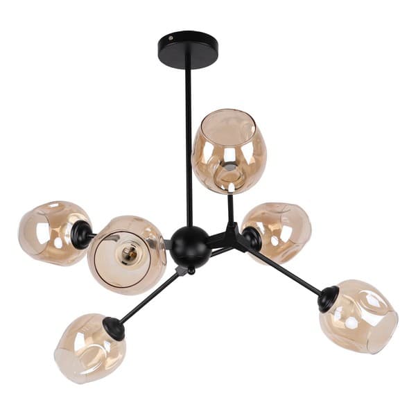 Luster F7268-6L BK - Lusteri