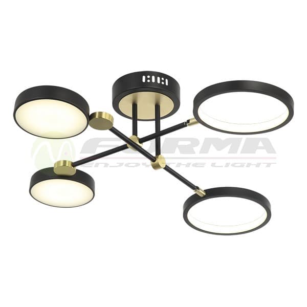 LED plafonska lampa F2036-30C BK+SG - LED plafonjere i plafonske lampe