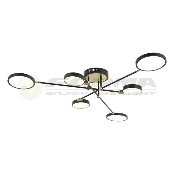 LED plafonska lampa F2036-45C BK+SG - LED plafonjere i plafonske lampe