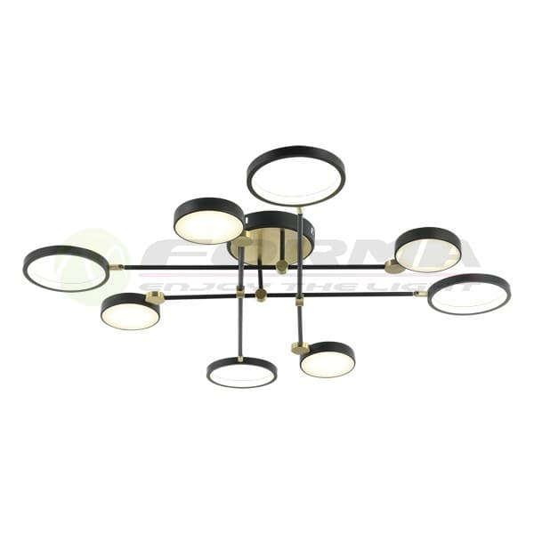 LED plafonska lampa F2036-60C BK+SG - LED plafonjere i plafonske lampe