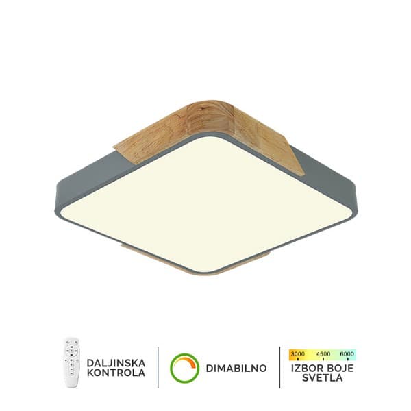 Plafonska lampa F2812-20C SV + DW - LED plafonjere i plafonske lampe