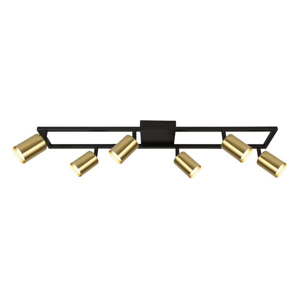 Plafonska lampa FG153-6 BK+SG - Plafonske lampe