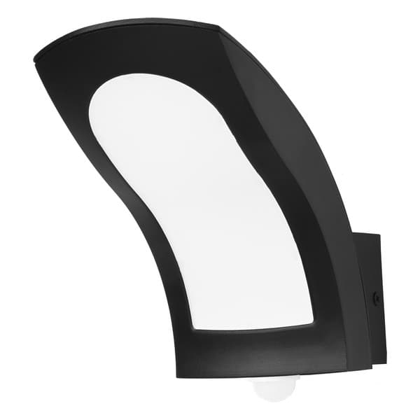 Spoljna LED lampa sa senzorom S4342P BK - LED Zidne lampe