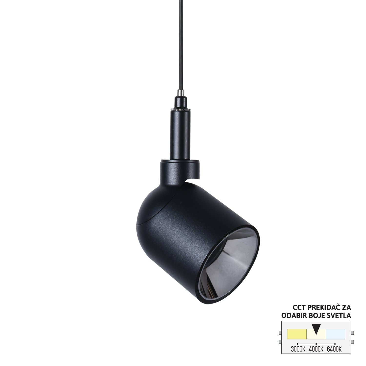 LED magnetna visilica CCT ULTRA SLIM FMS4002-7 BK - Novo u ponudi