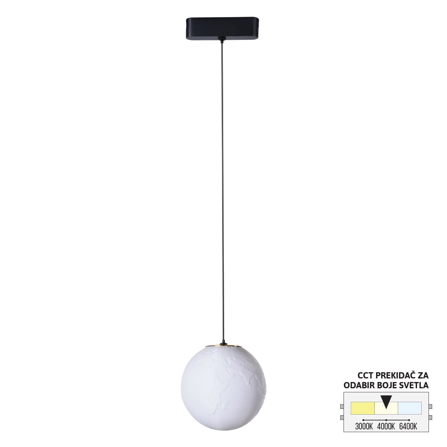 LED magnetna visilica CCT ULTRA SLIM FMS4003-7 BK - Novo u ponudi