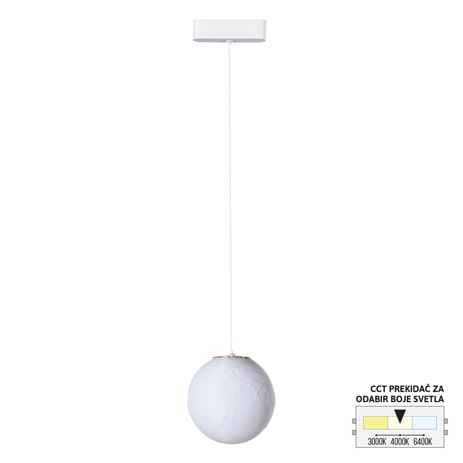 LED magnetna visilica CCT ULTRA SLIM FMS4003-7 WH - Novo u ponudi