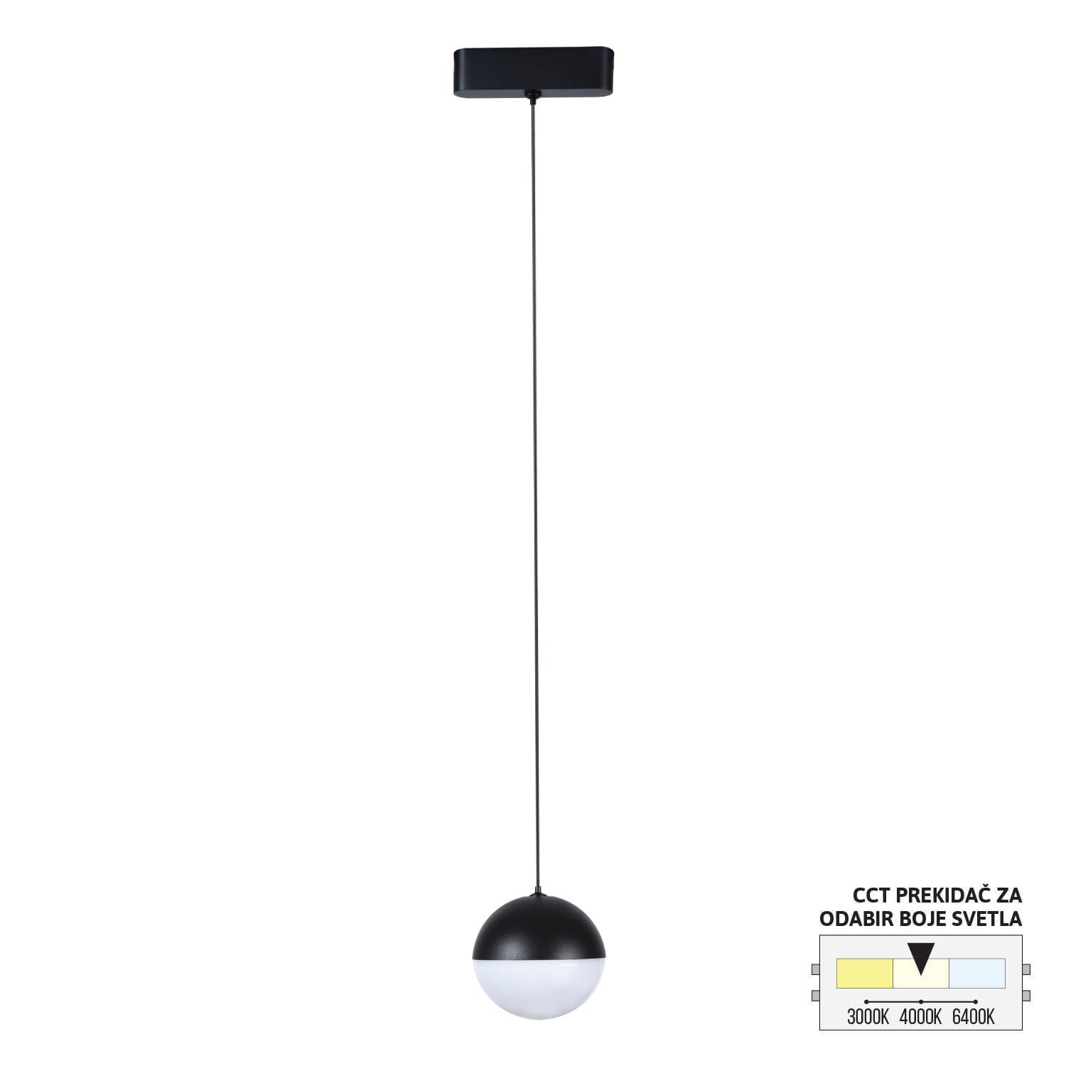LED magnetna visilica CCT ULTRA SLIM FMS4004-7 BK - Novo u ponudi