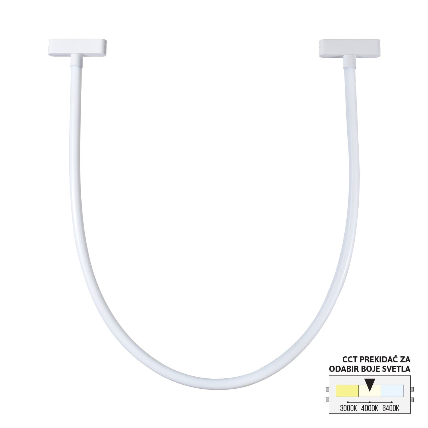 LED magnetna svetiljka CCT ULTRA SLIM FMS4006-20 WH - Novo u ponudi