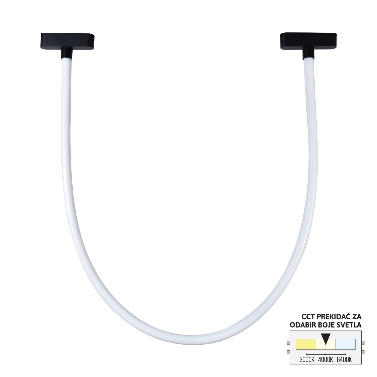 LED magnetna svetiljka CCT ULTRA SLIM FMS4006-20 BK - Novo u ponudi
