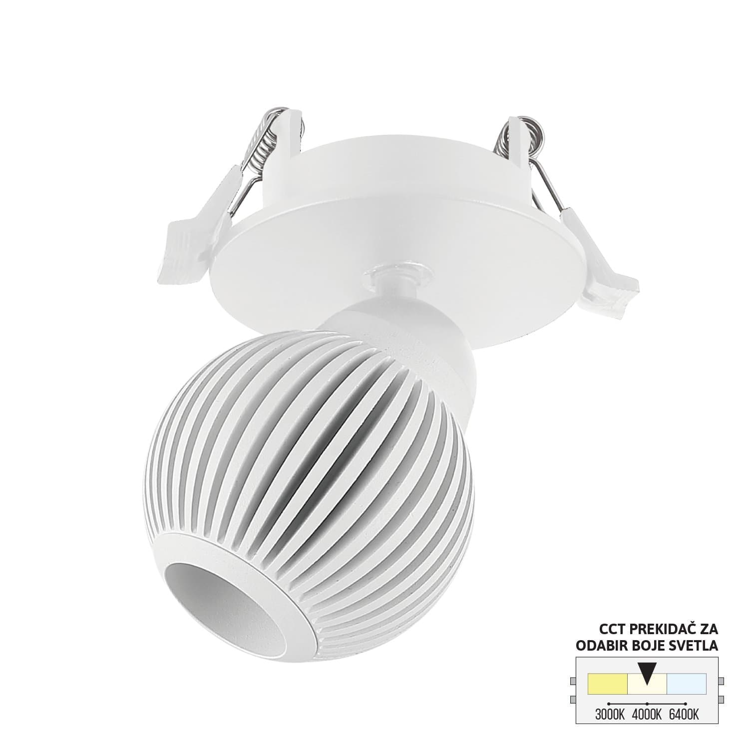 LED ugradna lampa LU-11-7 WH - LED plafonjere i plafonske lampe
