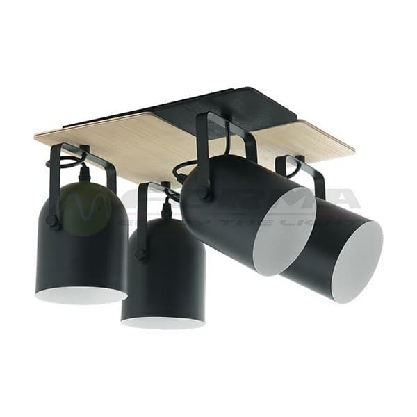 Spot lampa FE704-4K BK - Akcija