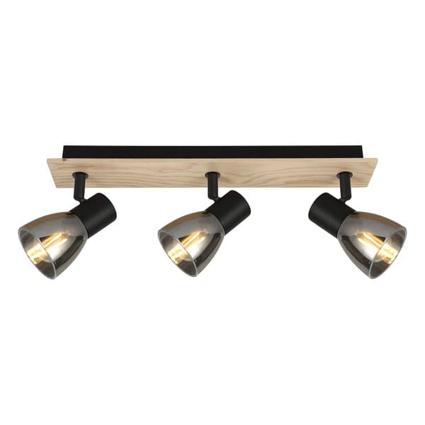 Spot lampa FE406-3 BK+WD - Spotovi