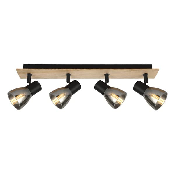 Spot lampa FE406-4 BK+WD - Spotovi
