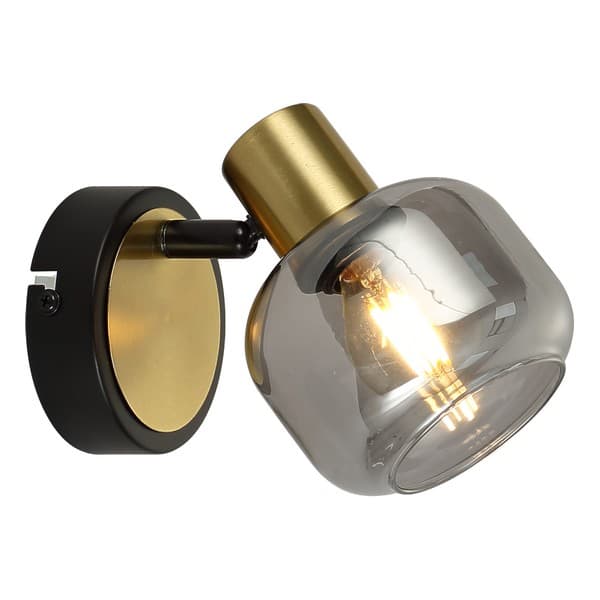 Spot lampa FE408-1 BK+SG - Akcija