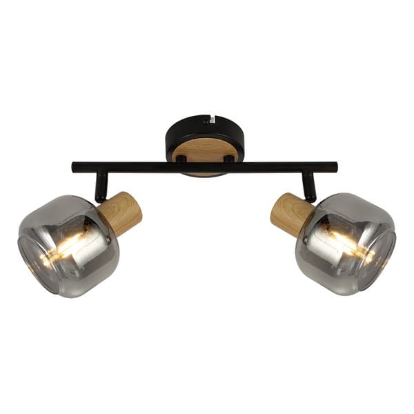 Spot lampa FE408-2 BK+WD - Akcija