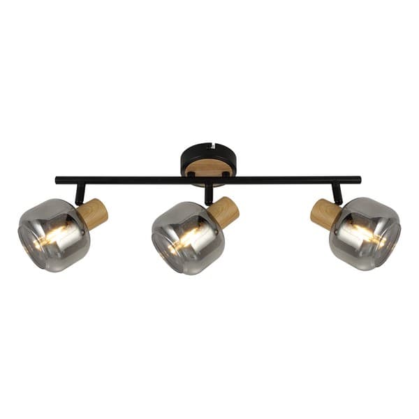 Spot lampa FE408-3 BK+WD - Akcija