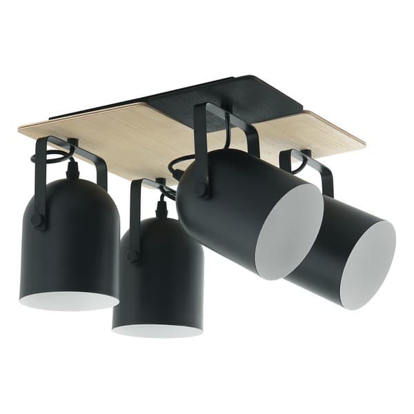 Spot lampa FE704-4K BK - Akcija