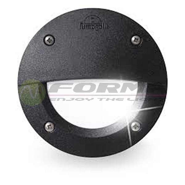 Ugradna LED Lampa LETI 100 ROUND EL BK - Fumagalli rasveta
