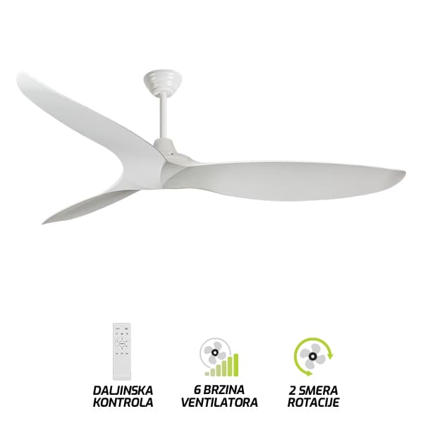 Plafonski ventilator FV3103-142 WH - Novo u ponudi