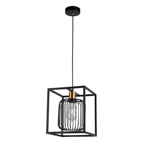 Viseća lampa F7044-1V BK+SG - Visilice