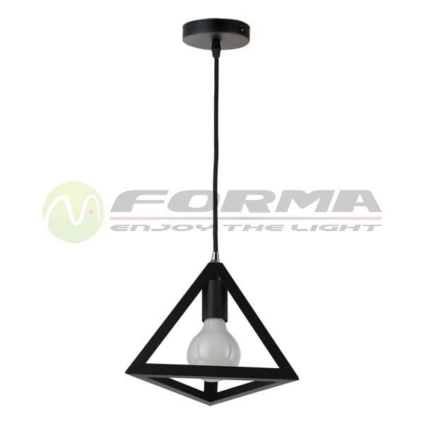 Visilica F7204-1V BK - Vintage rasveta
