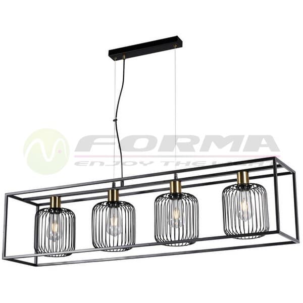 Viseća lampa F7044-4V BK+SG - Visilice