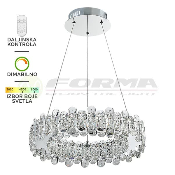 LED visilica KP6043-48V - LED kristalne lampe