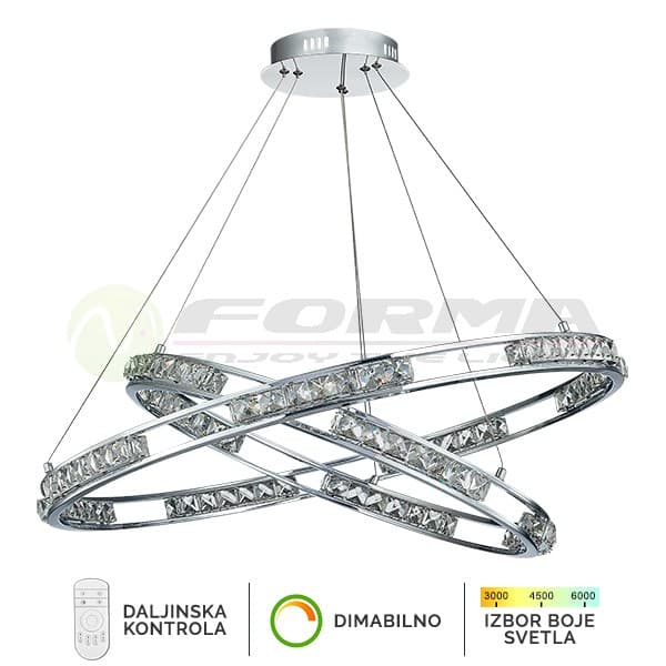 LED visilica KP6044-72V - LED kristalne lampe