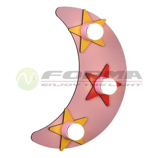 Zidna lampa DF7003-3Z PK - Dečija rasveta