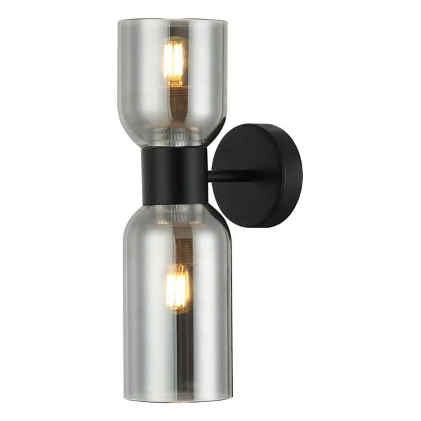 Zidna lampa F7043-2Z BK+SM - Zidne lampe