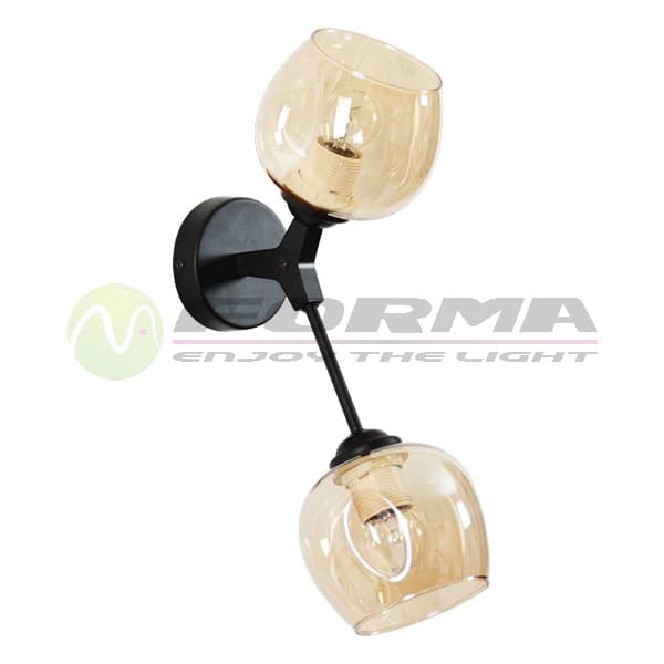Zidna lampa F7268-2Z BK - Zidne lampe