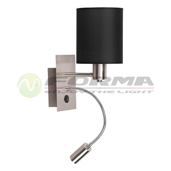 Zidna lampa F7704-1ZL BK - Zidne lampe