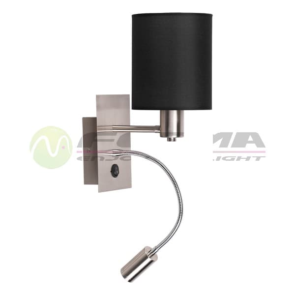 Zidna lampa F7704-1ZL BK - Zidne lampe