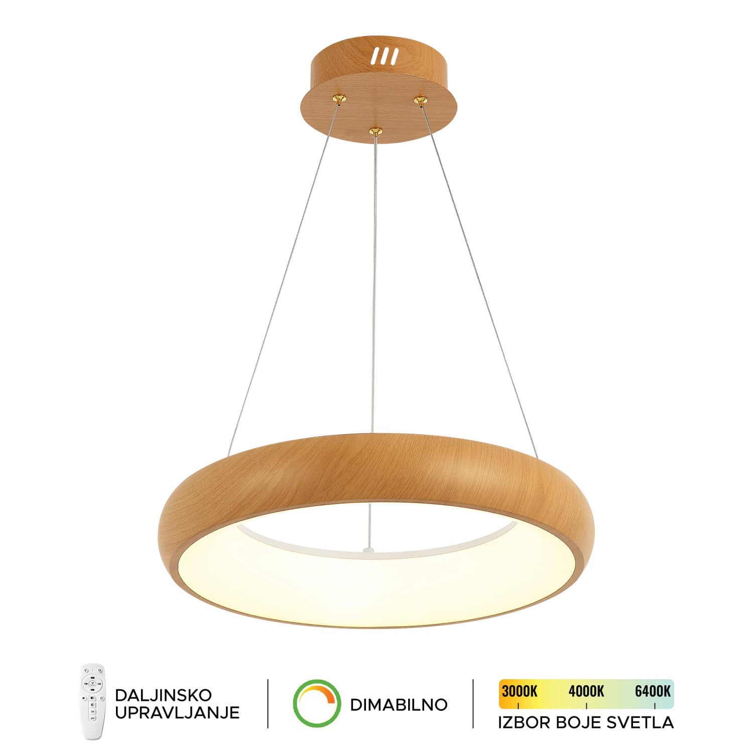 LED viseća lampa F2081-58V WD - LED visilice