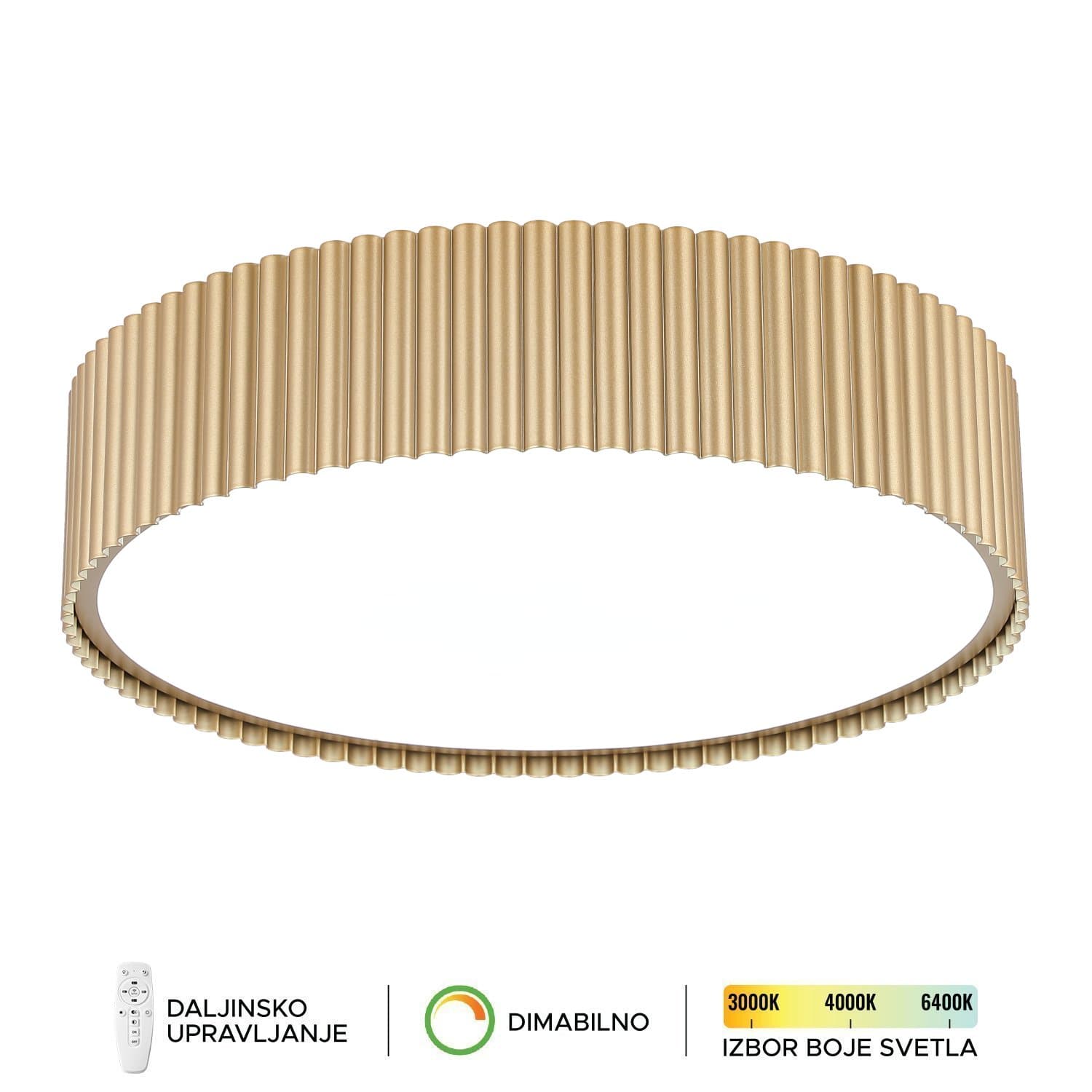LED plafonska lampa F2095-67P SG - LED plafonjere i plafonske lampe