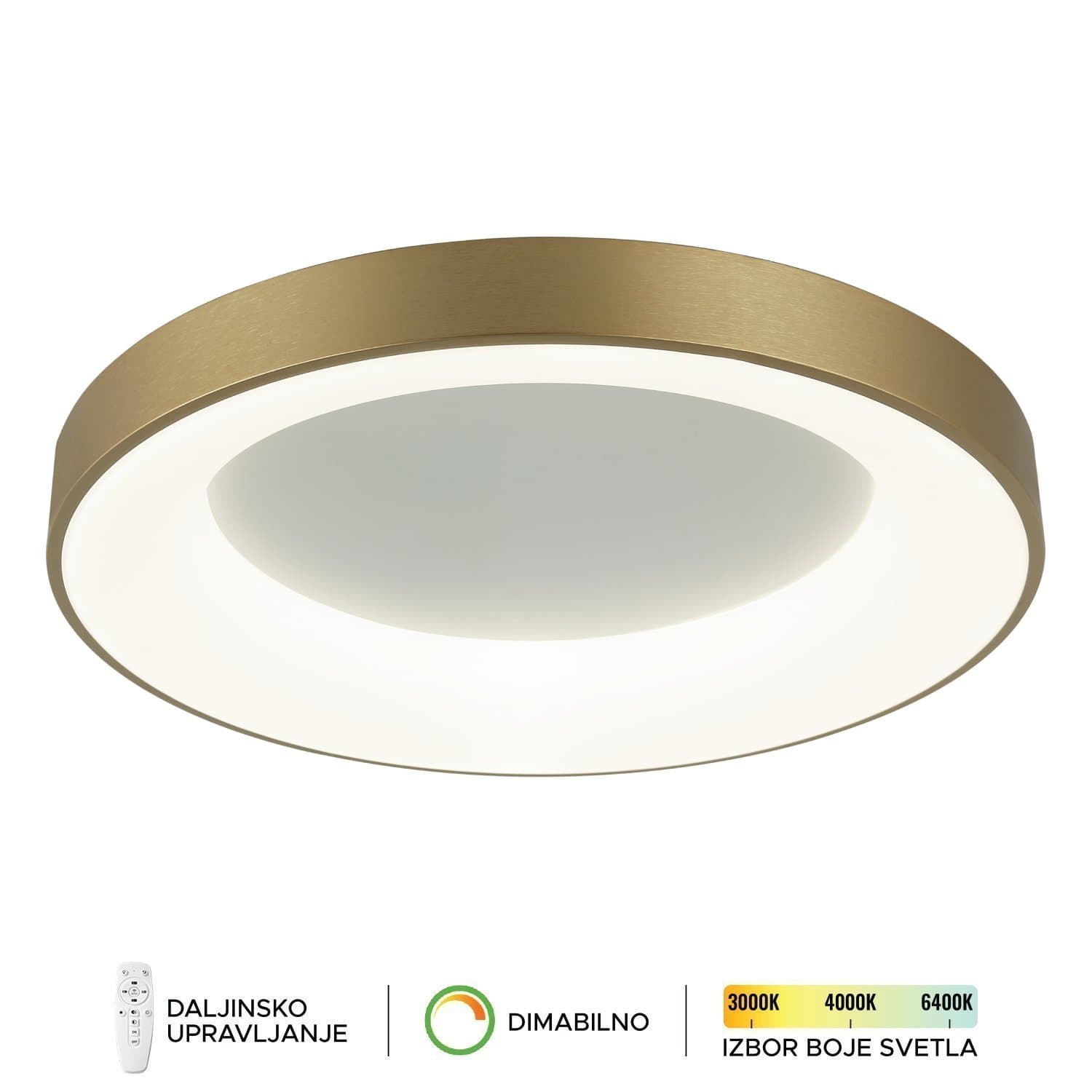 LED plafonska lampa F2049-86C SGA - LED plafonjere i plafonske lampe