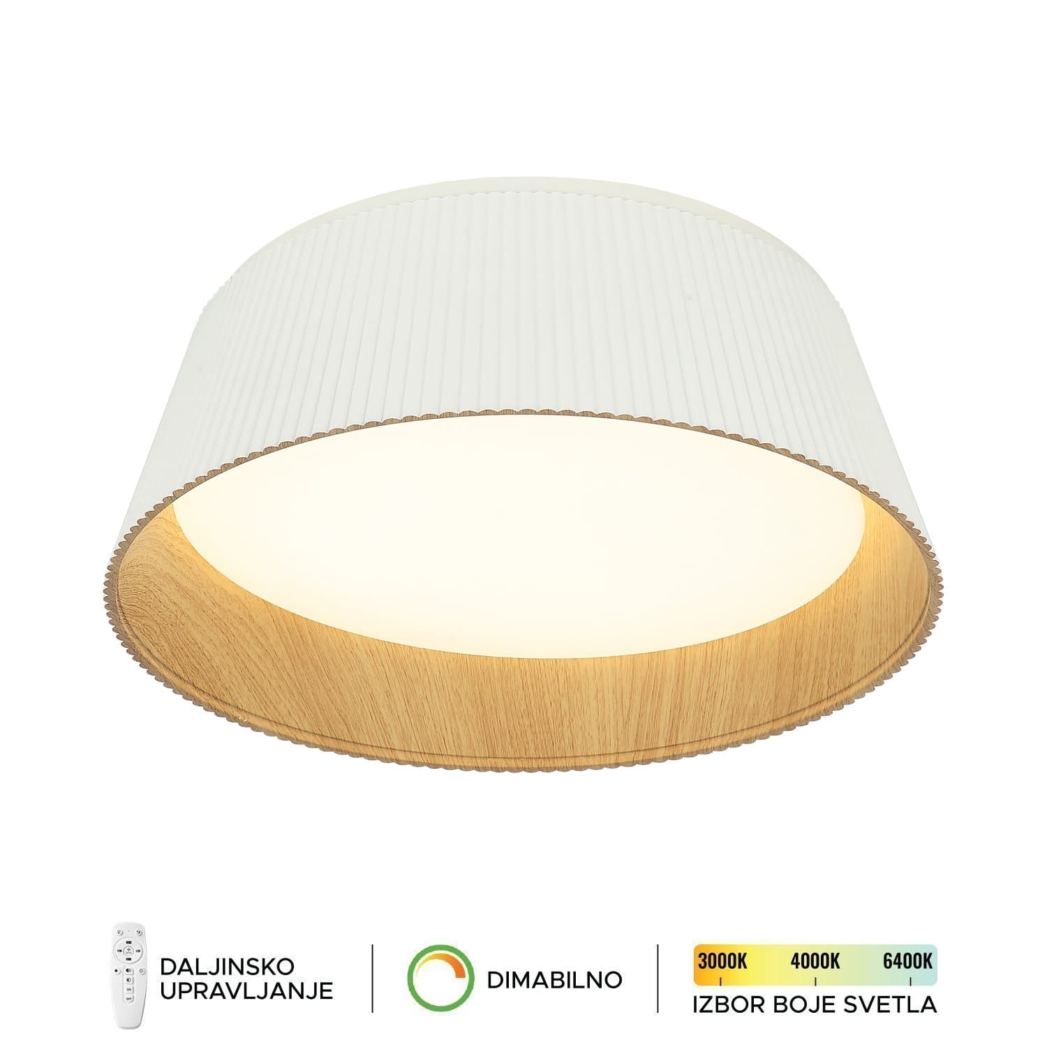 LED plafonska lampa FK2003-62C WH - Akcija