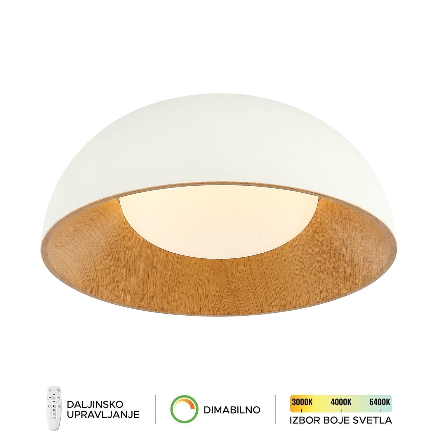 LED plafonska lampa FK2005-28C WH - Akcija