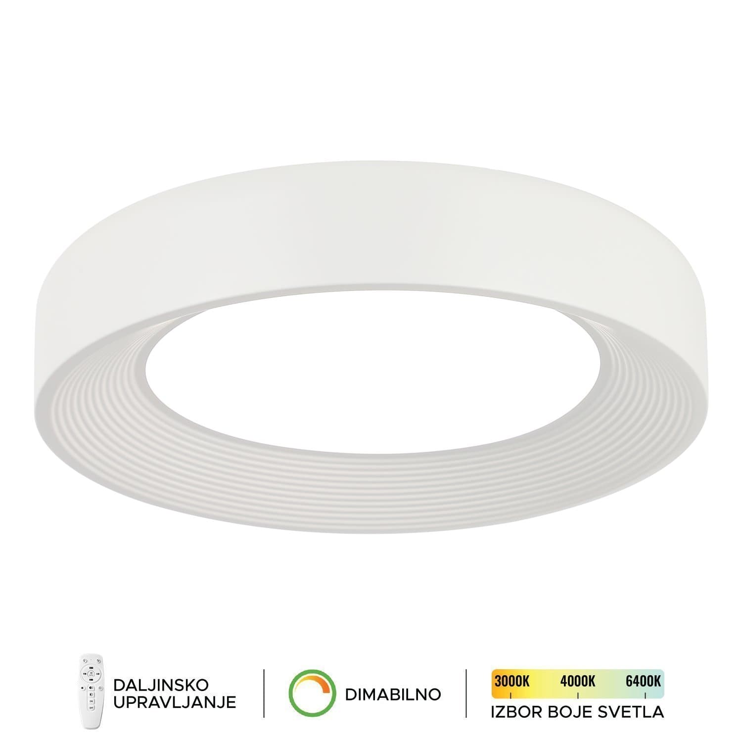 LED plafonska lampa F2096-67C WH - LED plafonjere i plafonske lampe